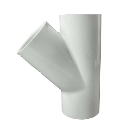Thrifco Plumbing 1-1/4 Inch Slip x Slip x Slip PVC Wye SCH 40 8113945